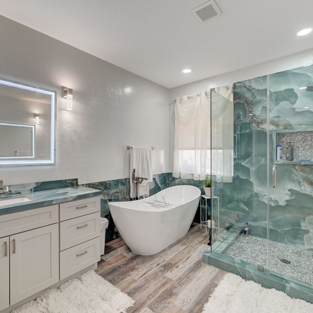 Landing page preview for Home Services - Bathroom Remodel (Host & Post Leads)