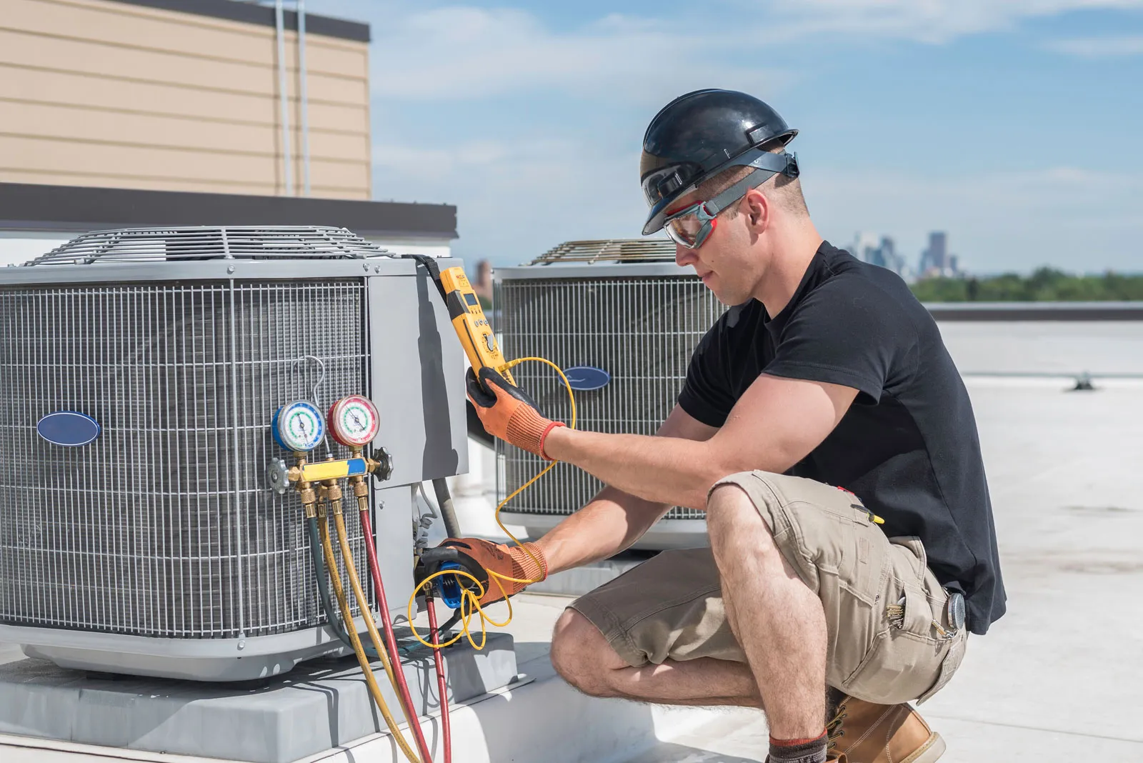 Landing page preview for Home Services - HVAC (Host & Post Leads)